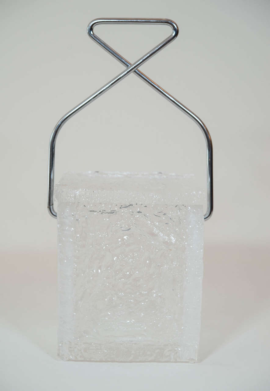 Lucite Ice Bucket by Wilardy
