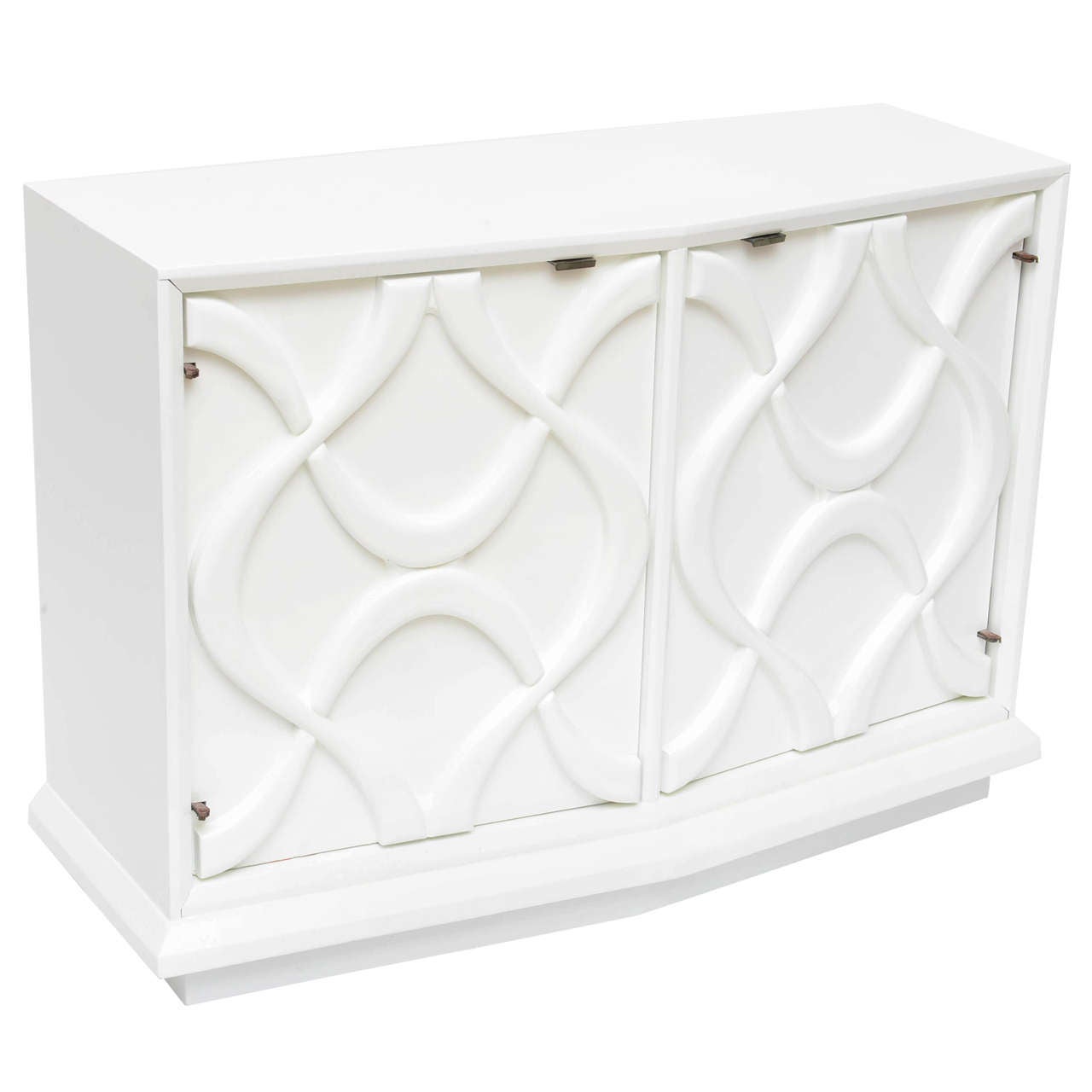 MidCentury Modern White Lacquer at 1stdibs