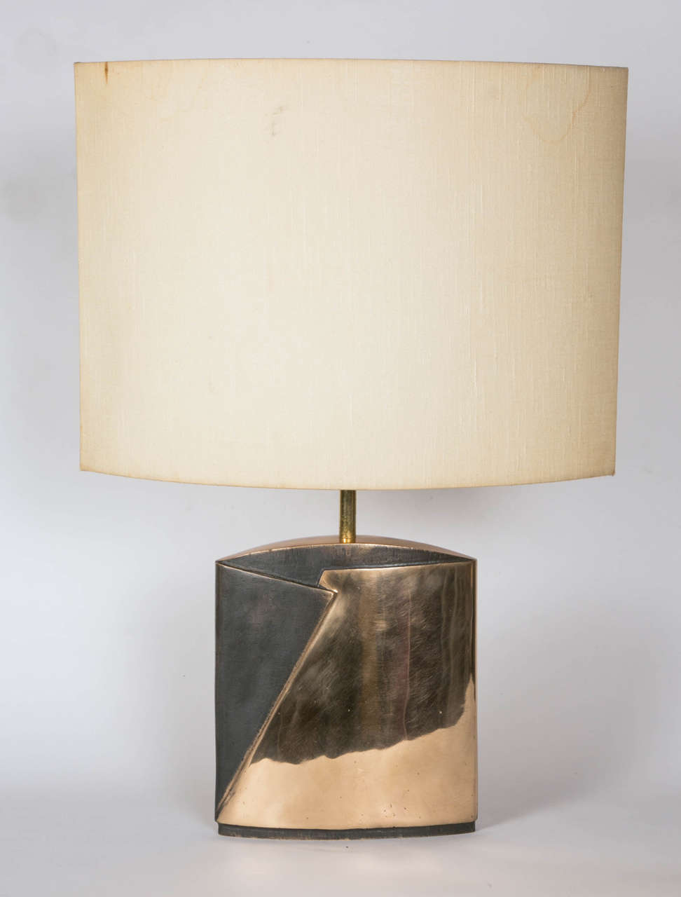 Pair of Bronze Lamps by Esa Fedrigolli 2