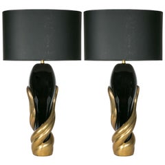 Pair of Sculptural Lamps by Enzo Missoni