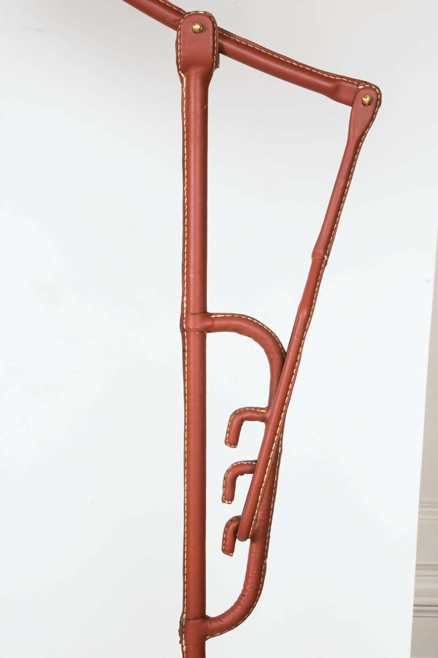 1950s Floor Lamp by Jacques Adnet In Excellent Condition In Bois-Colombes, FR