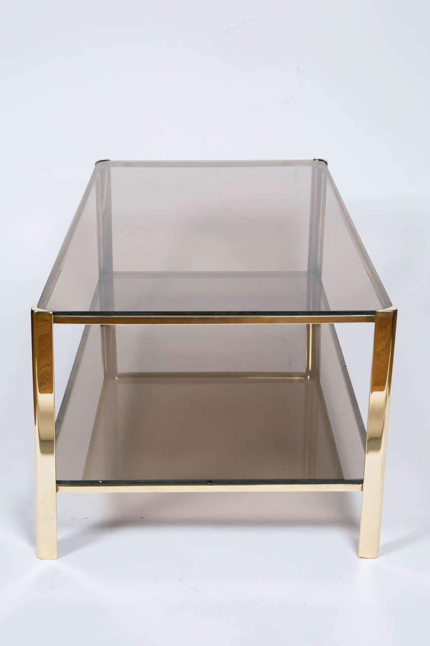 Bronze Cocktail Table by Jacques Quinet for Malabert