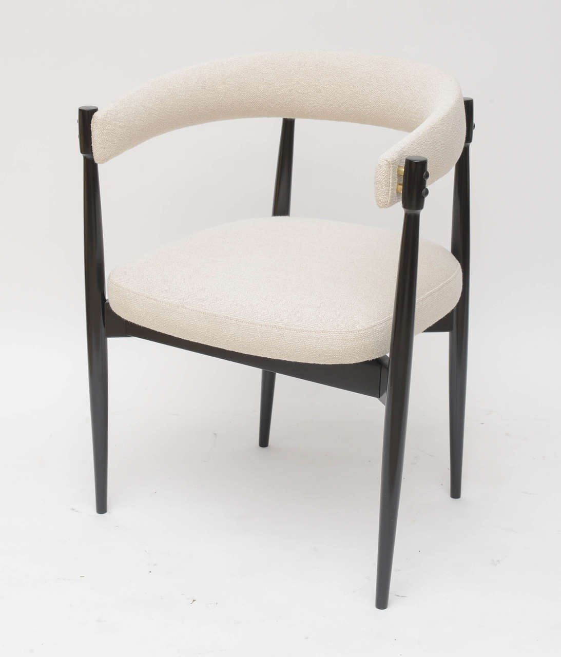Mid-Century Modern Pair of Danish Chairs in the Style of Nanna Ditzel