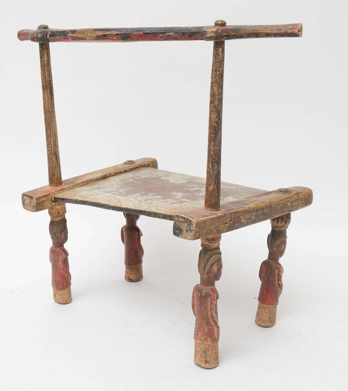 Wood Late 19th - Early 20th Century Senufo Chair