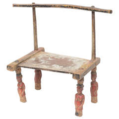 Late 19th - Early 20th Century Senufo Chair