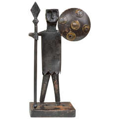 Midcentury Iron Sculpture