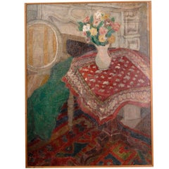 Still Life Painting of Interior "En Style Matisse"