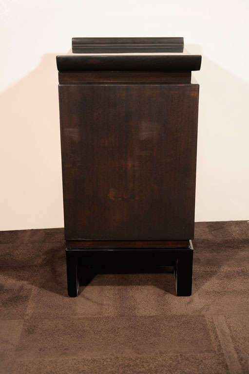Pair of Modernist Asian Inspired End Tables/Night Stands 3