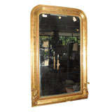Antique 19th Century Gilded Louis Phillipe Mirror