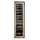 Vintage New York City Subway Sign
