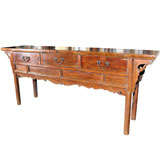 Coffer Console Table