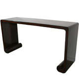 Elmwood Scroll Leg Console Table
