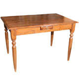 Teakwood Table with Wax Finish