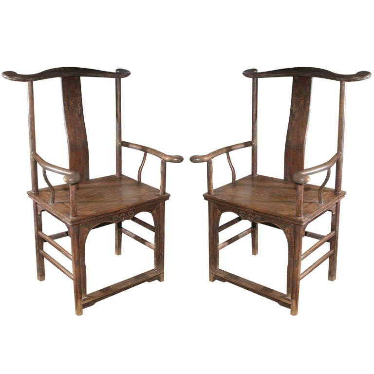 Tall Minister Hat Armchair