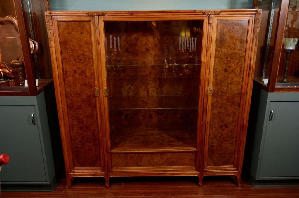 French Art Nouveau Display Cabinet by, Léon Jallot
