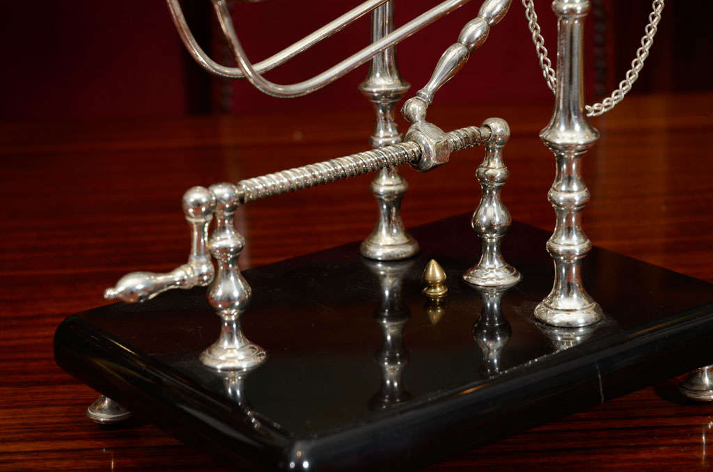 19th Century Silver Plated Wine Pourer at 1stDibs