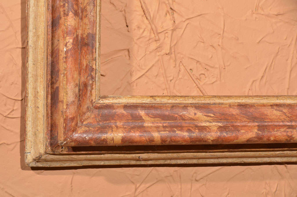 Pair of Faux Painted Frames For Sale at 1stdibs