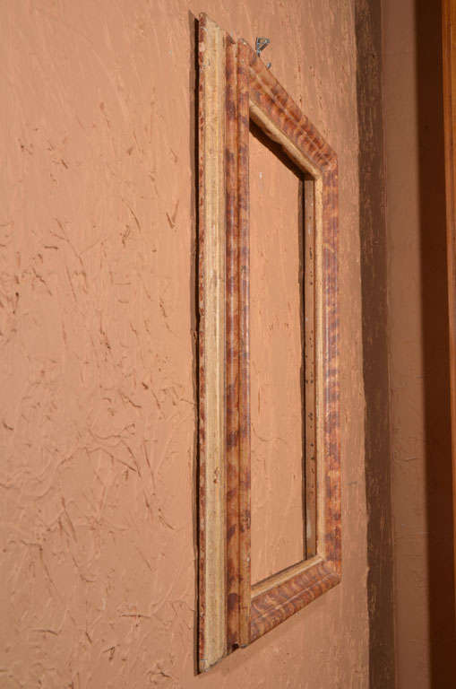 Pair of Faux Painted Frames For Sale at 1stdibs