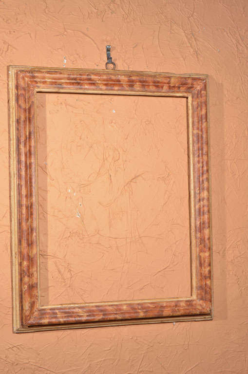 Pair of Faux Painted Frames For Sale at 1stdibs