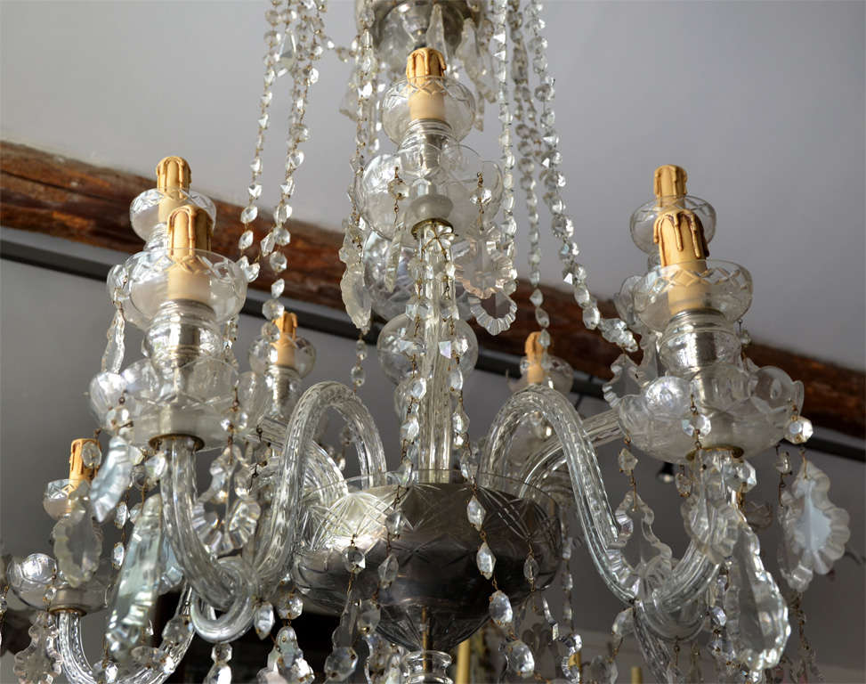 Crystal  chandelier For Sale 1