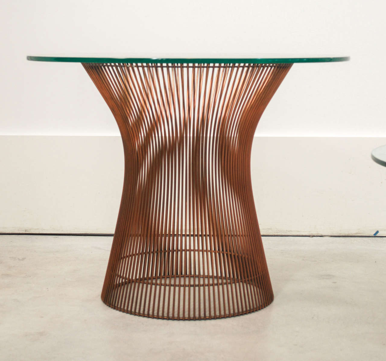 Warren Platner - Rare Copper Tables In Good Condition For Sale In San Francisco, CA