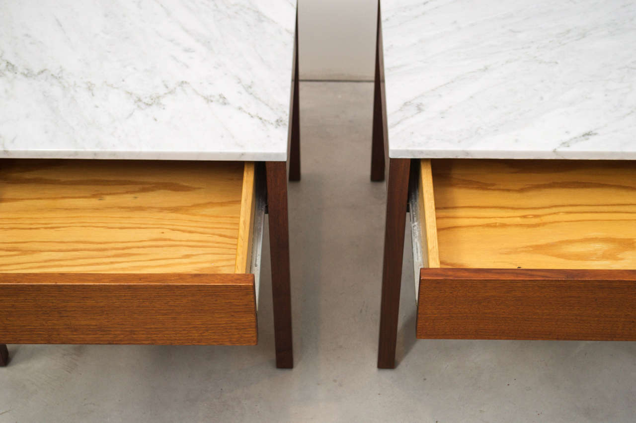 Florence Knoll - Pair of Side Tables In Excellent Condition In San Francisco, CA