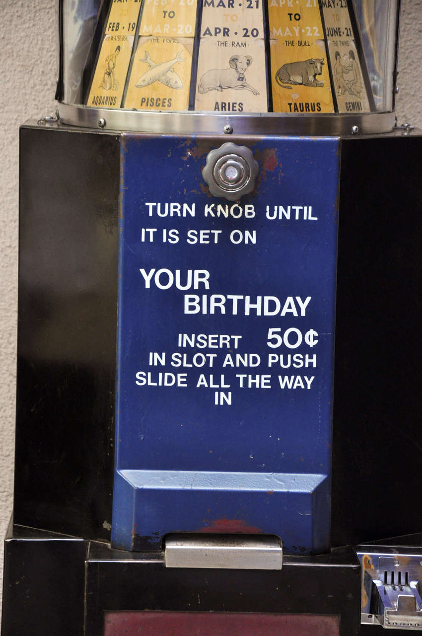 American Horoscope Machine at 1stDibs