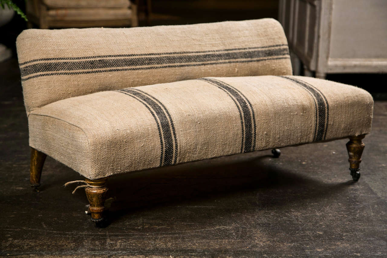 French Louis Philippe period dog bed/sofa, c. 1860-80 3