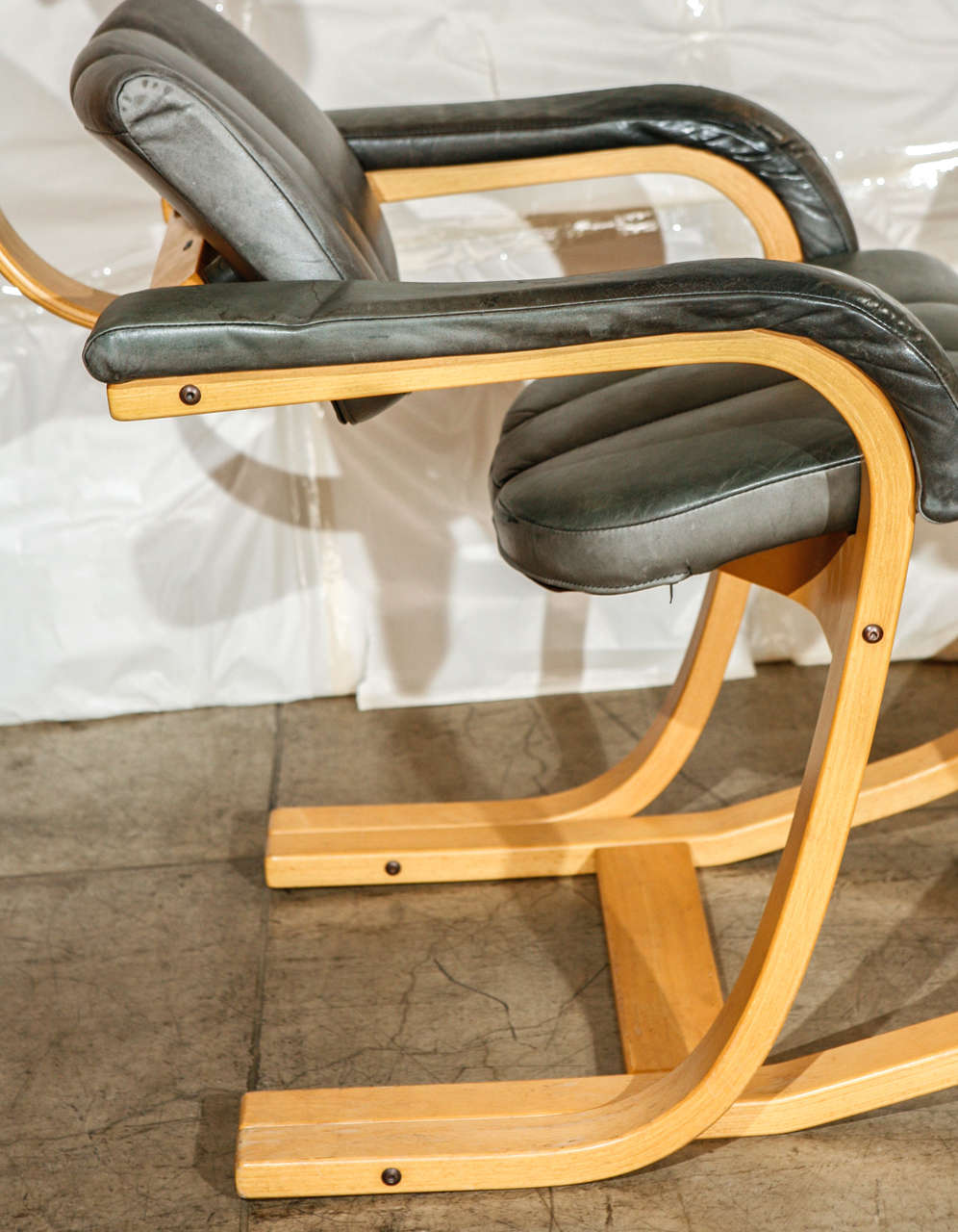 Scandinavian Modern Stokke Rocking Chair For Sale