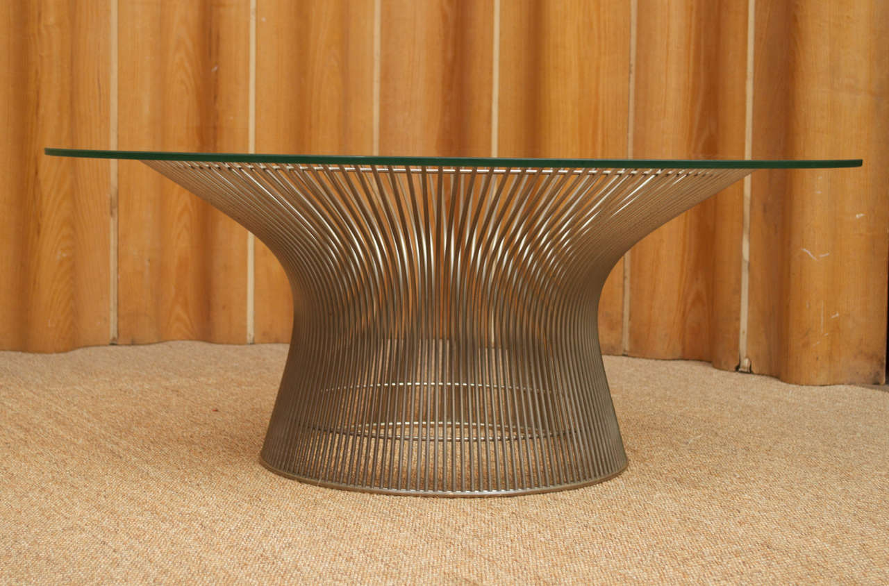 Mid-Century Modern Platner Knoll Coffee Table