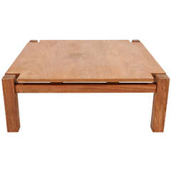 Modern Mission Style Coffee Table