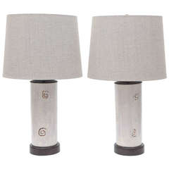 Pair of Custom-Made Table Lamps by William Haines