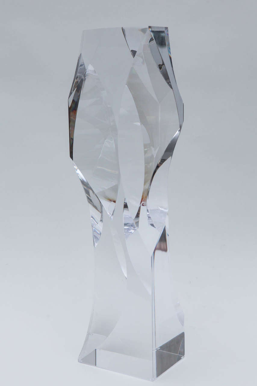 American Lucite Sculptures by Randy Baker