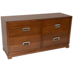 Fine 1950s Paul Frankl Style Mahogany Dresser by Red Lion 5
