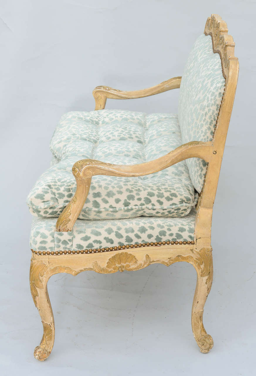 French Louis XV Marquise Chair 2