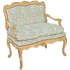 French Louis XV Marquise Chair