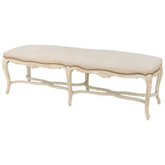Painted Regence Bench