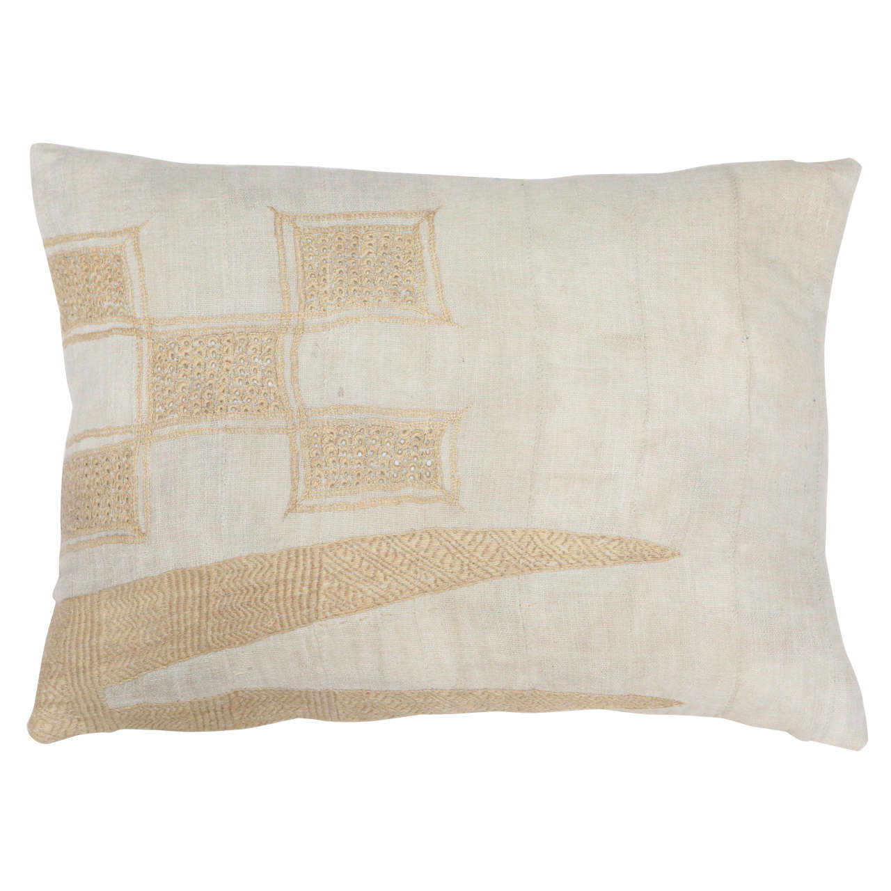 African Tribal Textile Pillow