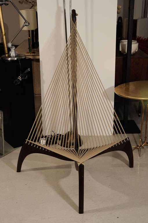 Late 20th Century Harp Chair by Jorgen Hovelskov