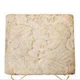 RELIEF CARVED MARBLE PLACQUE