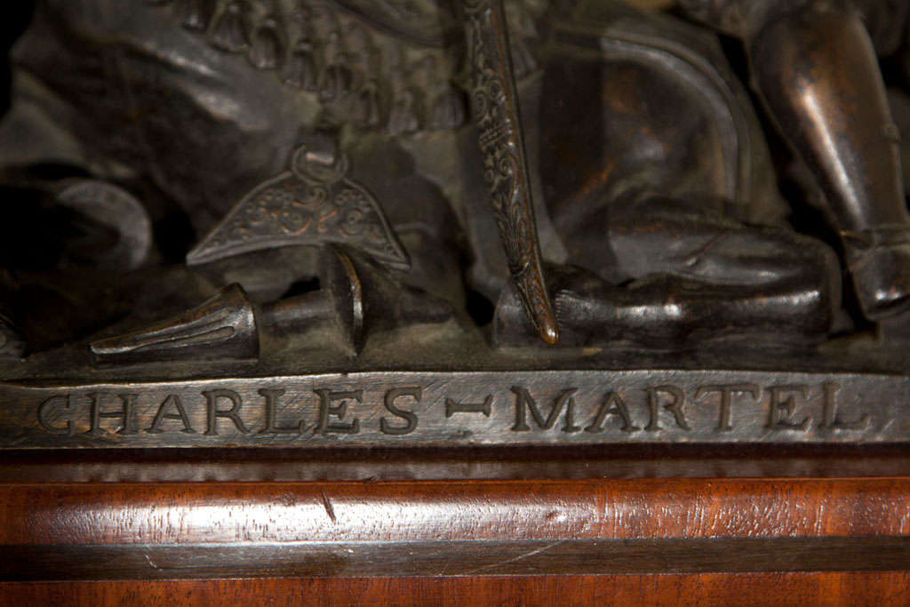 charles martel statue