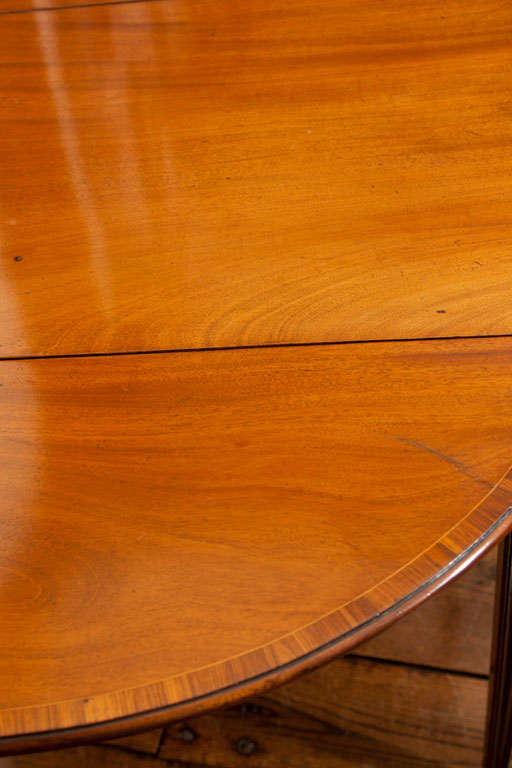 English Mahogany Pembroke Table For Sale 1