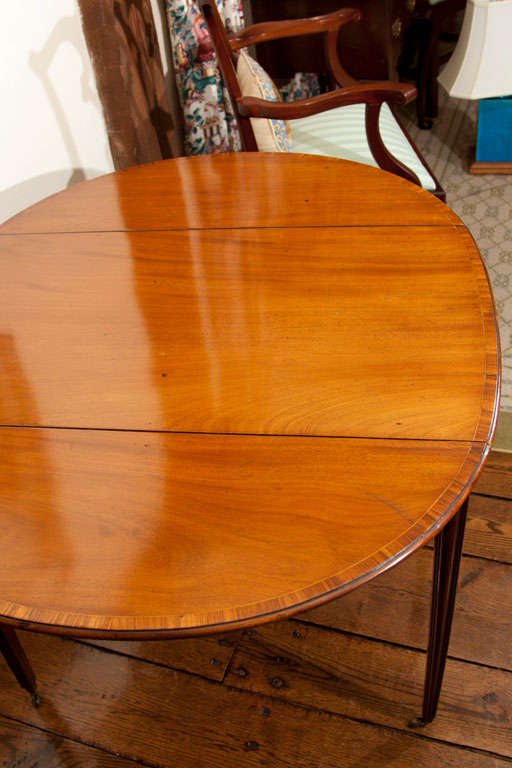 English Mahogany Pembroke Table For Sale 2