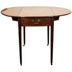 English Mahogany Pembroke Table 8
