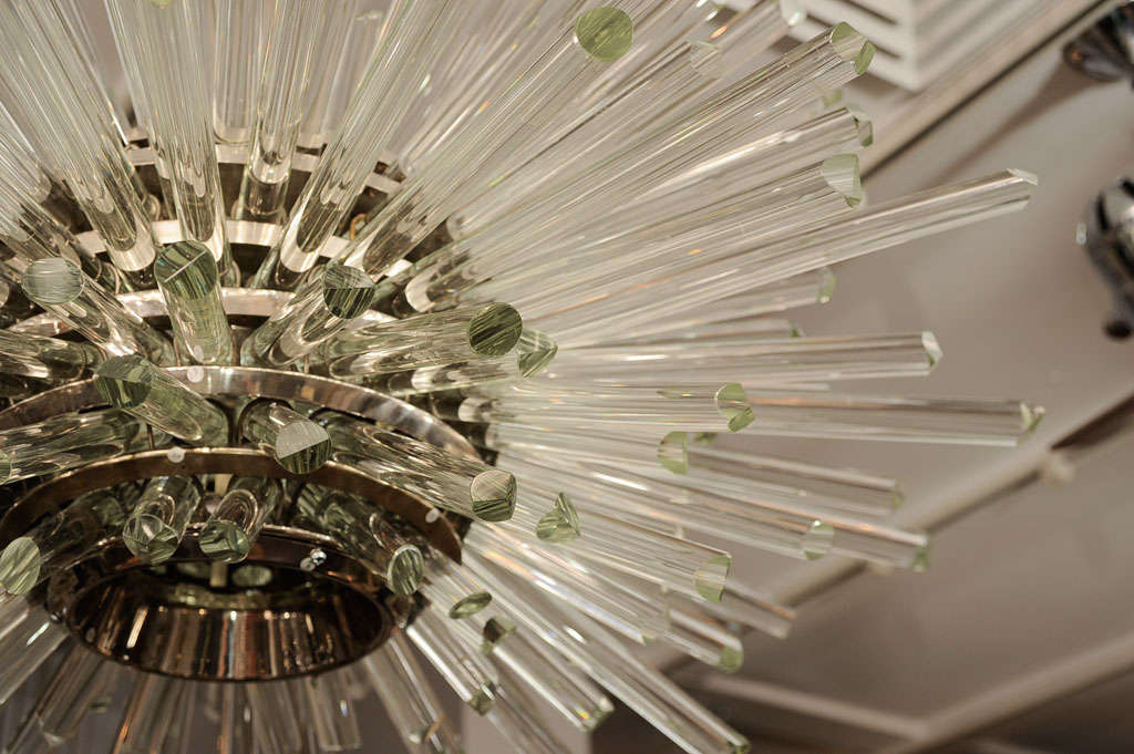 Bakalowits Sputnik chandelier; by Prof. Friedl Bakolowits In Excellent Condition In New York, NY