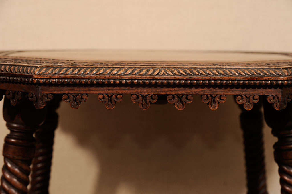 Anglo-Indian Two-Tier Occasional Table, Late 19th Century 5