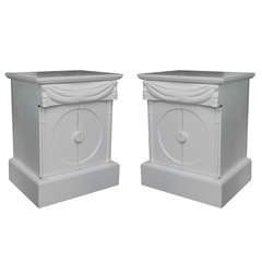 Pair of Hollywood Regency End Tables