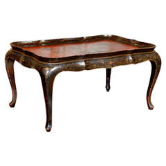 French Chinoiserie Tray Table