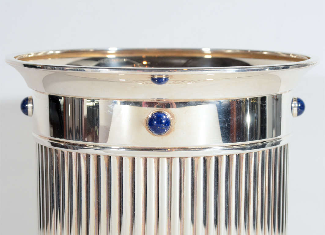 art deco champagne bucket