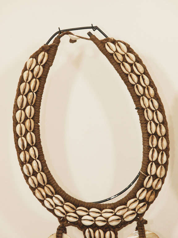One Asmat Necklace, Papua New Guinea In Excellent Condition For Sale In New Orleans, LA